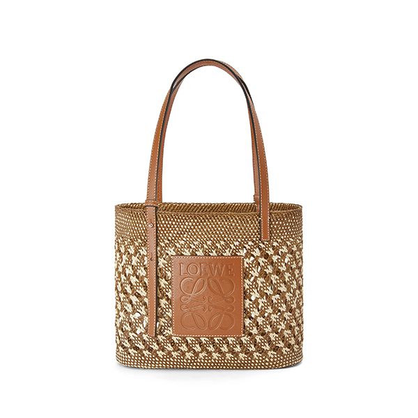 【 ロエベ 】スクエア バスケットバッグ コピー スモール A223099X06